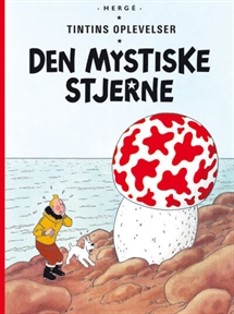 Tintin: Den mystiske stjerne - softcover forside